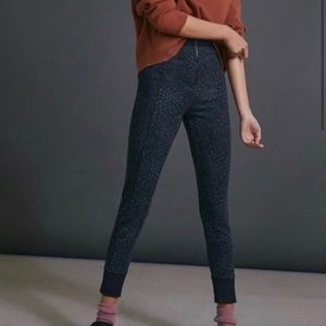 Saturday/Sunday Anthropologie Black Print Leggings Size XS